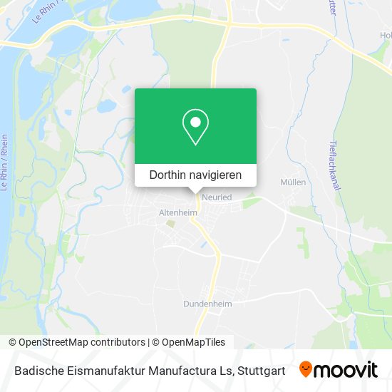 Badische Eismanufaktur Manufactura Ls Karte