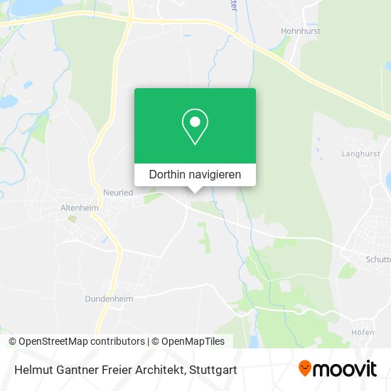 Helmut Gantner Freier Architekt Karte