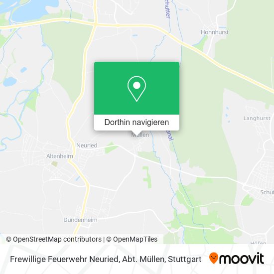 Frewillige Feuerwehr Neuried, Abt. Müllen Karte