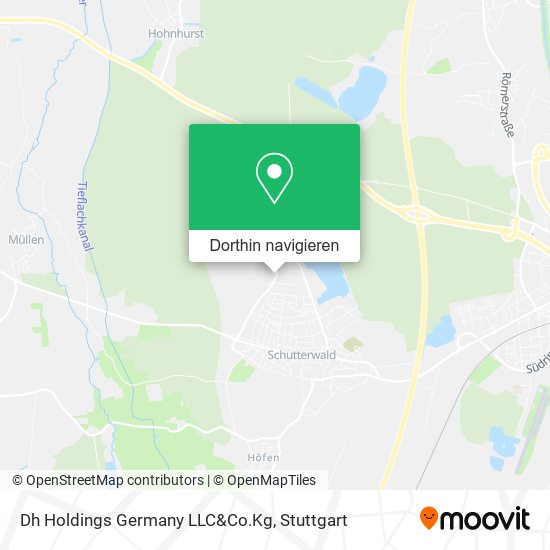 Dh Holdings Germany LLC&Co.Kg Karte