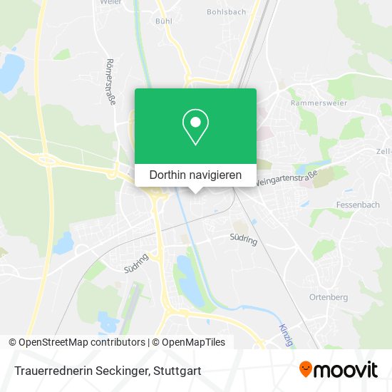 Trauerrednerin Seckinger Karte