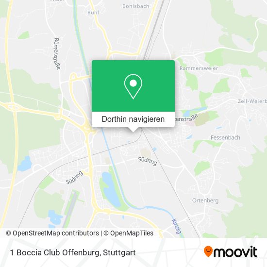 1 Boccia Club Offenburg Karte