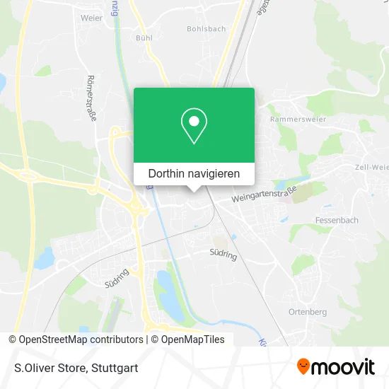 S.Oliver Store Karte