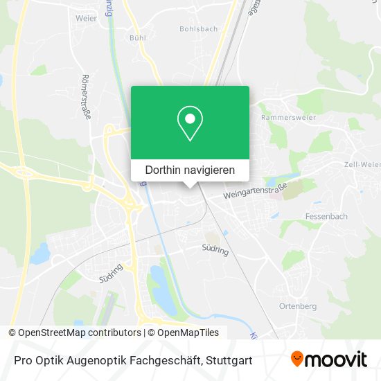 Pro Optik Augenoptik Fachgeschäft Karte