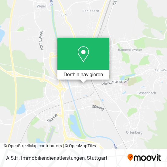 A.S.H. Immobiliendienstleistungen Karte
