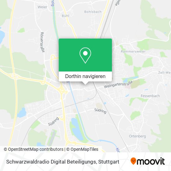 Schwarzwaldradio Digital Beteiligungs Karte