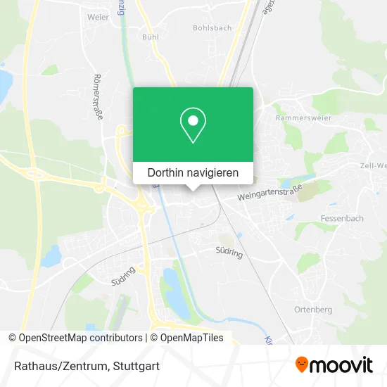 Rathaus/Zentrum Karte