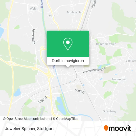 Juwelier Spinner Karte