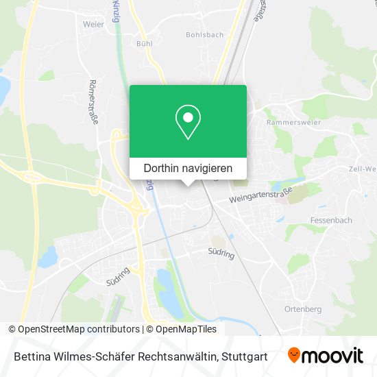 Bettina Wilmes-Schäfer Rechtsanwältin Karte