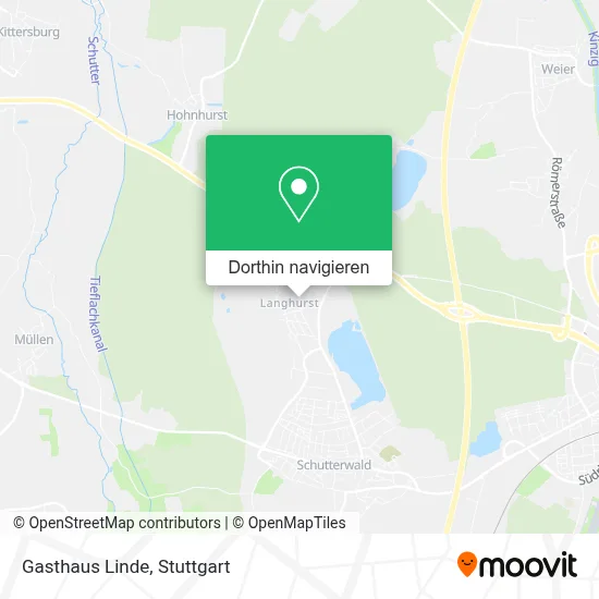 Gasthaus Linde Karte