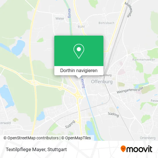 Textilpflege Mayer Karte