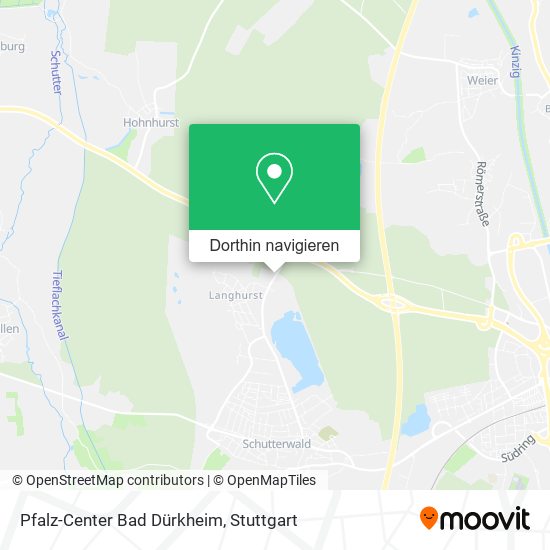 Pfalz-Center Bad Dürkheim Karte