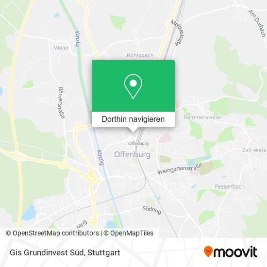 Gis Grundinvest Süd Karte