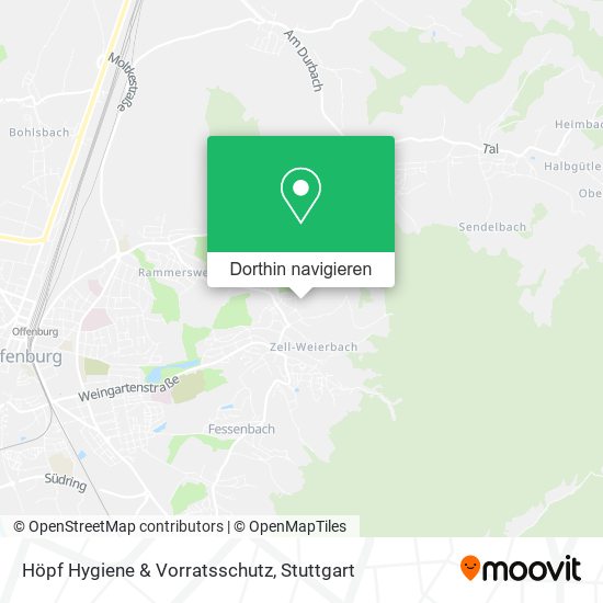 Höpf Hygiene & Vorratsschutz Karte