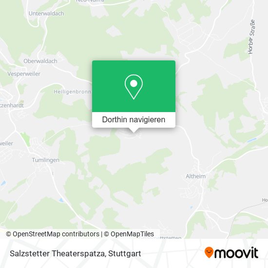 Salzstetter Theaterspatza Karte