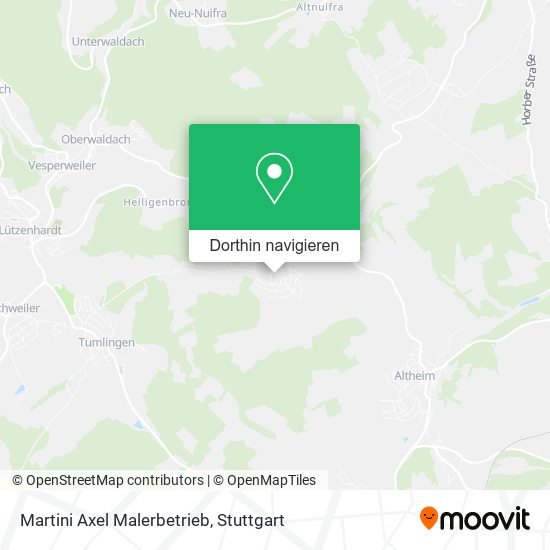 Martini Axel Malerbetrieb Karte