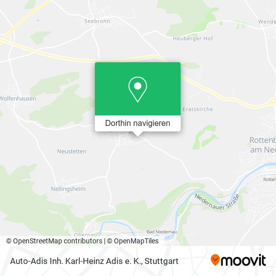 Auto-Adis Inh. Karl-Heinz Adis e. K. Karte