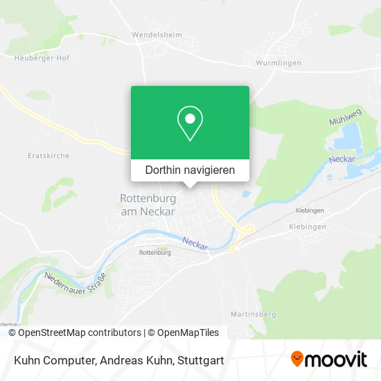 Kuhn Computer, Andreas Kuhn Karte