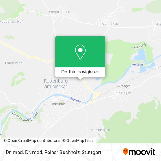Dr. med. Dr. med. Reiner Buchholz Karte