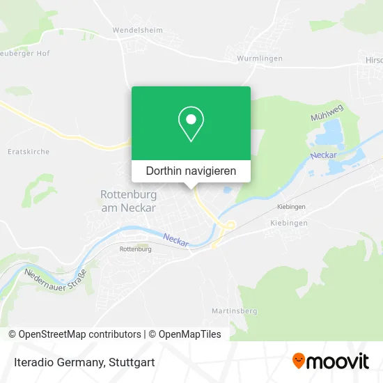 Iteradio Germany Karte