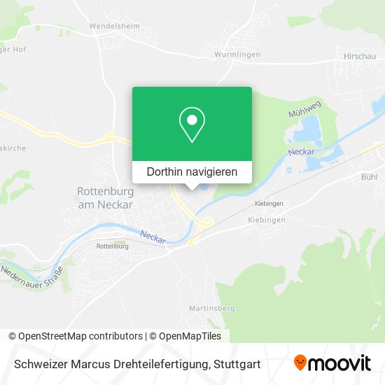 Schweizer Marcus Drehteilefertigung Karte