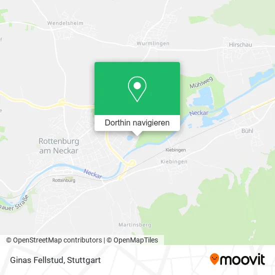 Ginas Fellstud Karte