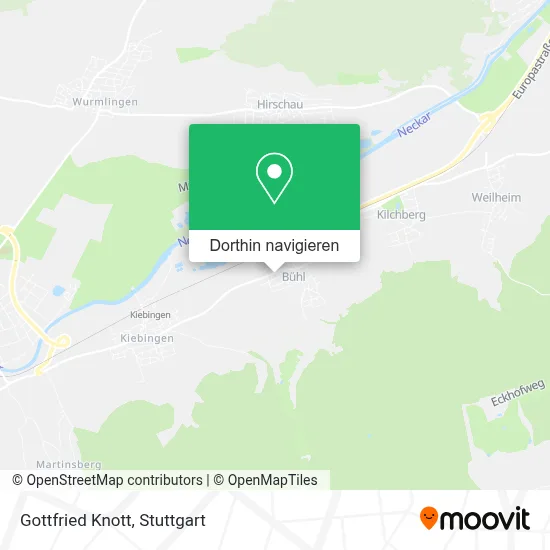 Gottfried Knott Karte