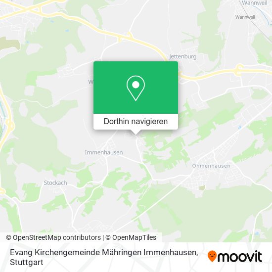 Evang Kirchengemeinde Mähringen Immenhausen Karte