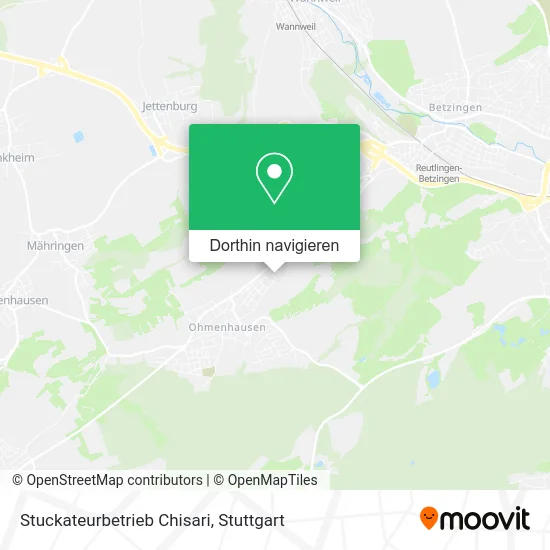 Stuckateurbetrieb Chisari Karte