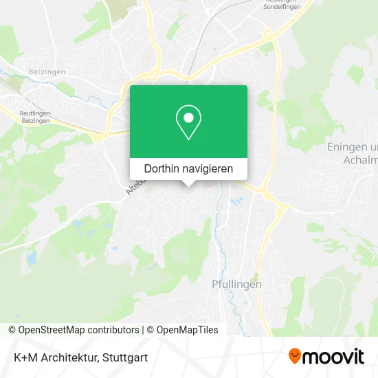 K+M Architektur Karte