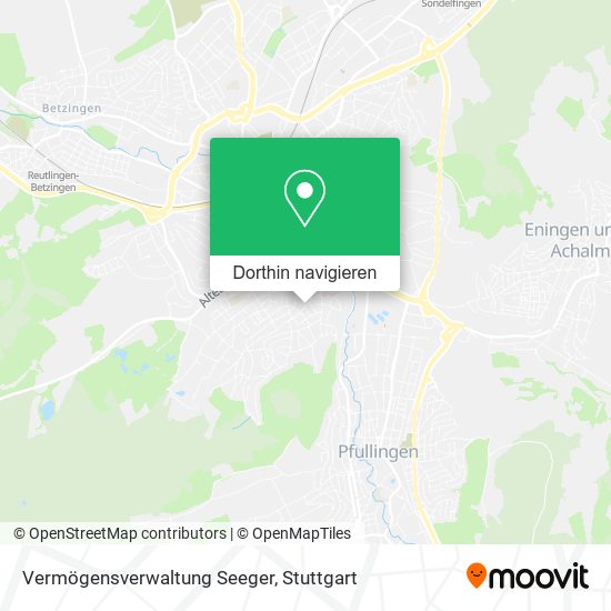 Vermögensverwaltung Seeger Karte