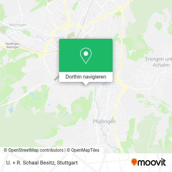 U. + R. Schaal Besitz Karte