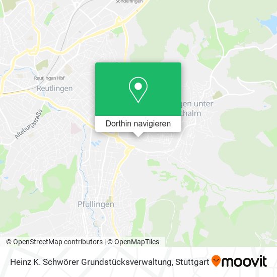 Heinz K. Schwörer Grundstücksverwaltung Karte