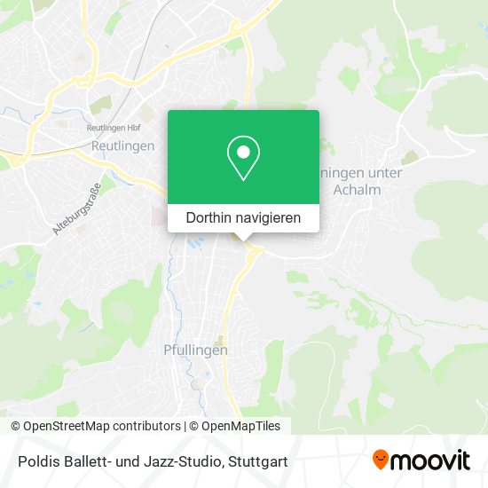 Poldis Ballett- und Jazz-Studio Karte