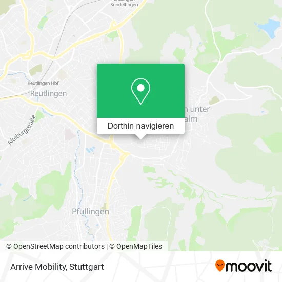 Arrive Mobility Karte