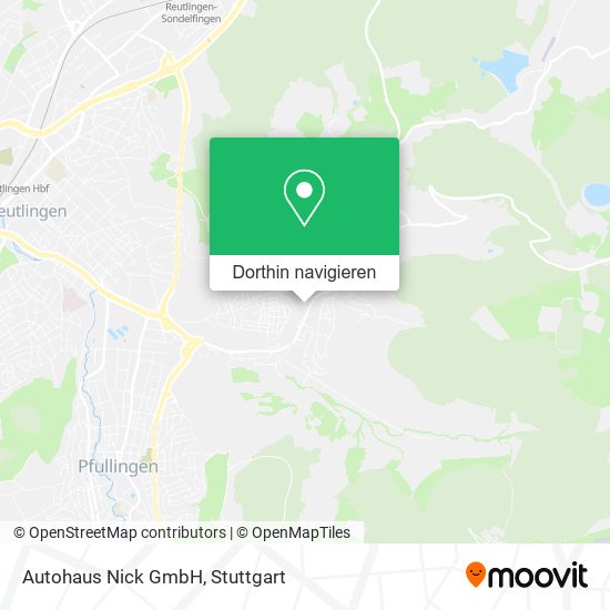 Autohaus Nick GmbH Karte