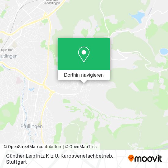 Günther Leibfritz Kfz U. Karosseriefachbetrieb Karte