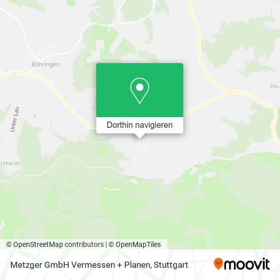 Metzger GmbH Vermessen + Planen Karte