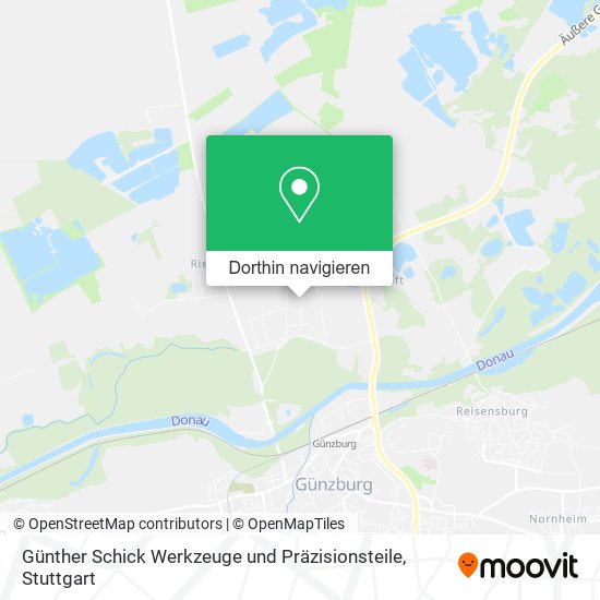 Günther Schick Werkzeuge und Präzisionsteile Karte