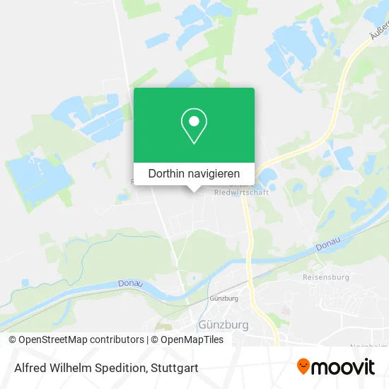 Alfred Wilhelm Spedition Karte