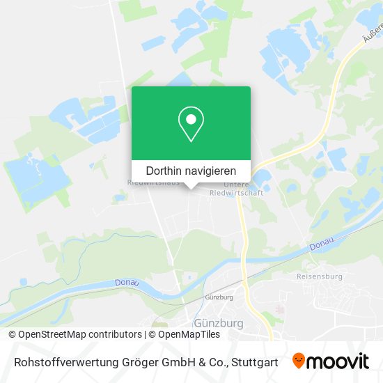 Rohstoffverwertung Gröger GmbH & Co. Karte