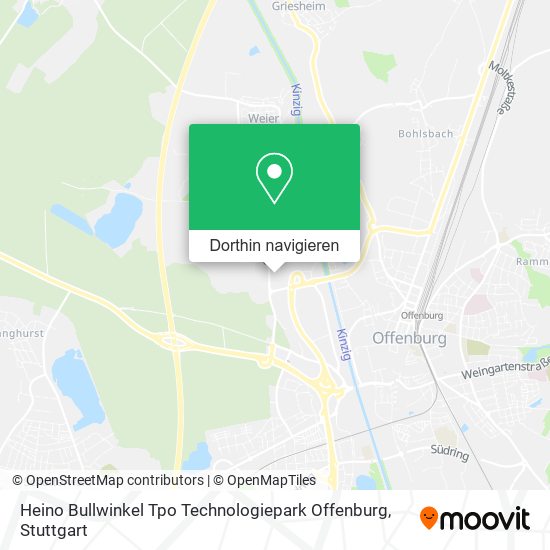 Heino Bullwinkel Tpo Technologiepark Offenburg Karte