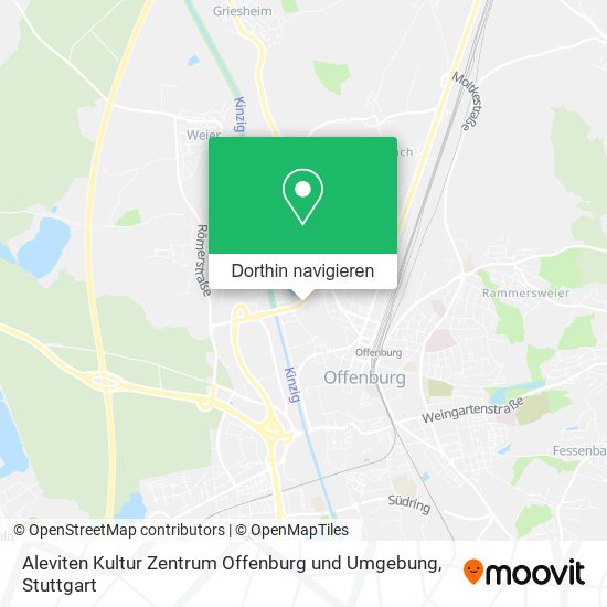 Aleviten Kultur Zentrum Offenburg und Umgebung Karte