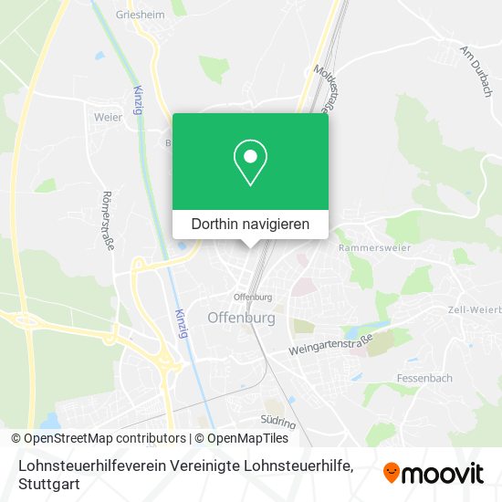 Lohnsteuerhilfeverein Vereinigte Lohnsteuerhilfe Karte