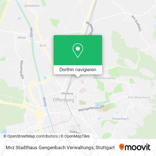 Mvz Stadthaus Gengenbach Verwaltungs Karte