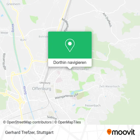 Gerhard Trefzer Karte