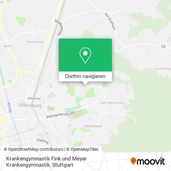 Krankengymnastik Fink und Meyer Krankengymnastik Karte