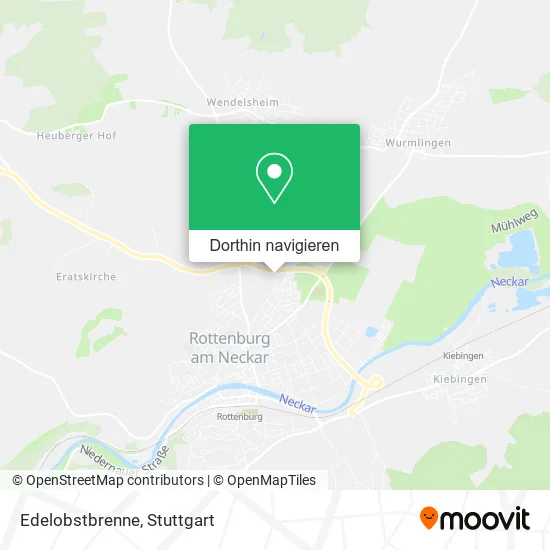 Edelobstbrenne Karte