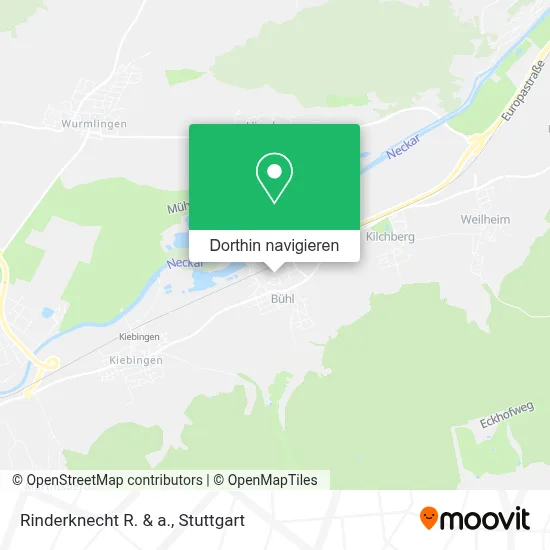 Rinderknecht R. & a. Karte