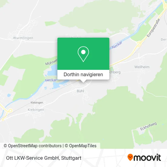 Ott LKW-Service GmbH Karte